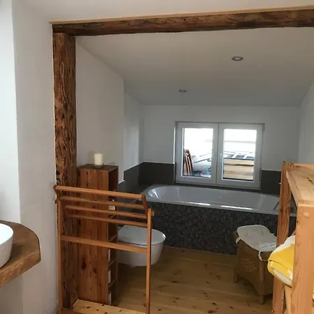 Apartment Dachgeschosszimmer Mit Terrasse Wißmar